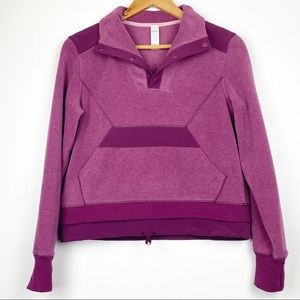 IVIVVA BY LULULEMON Purple Girls Fleece Jacket 12